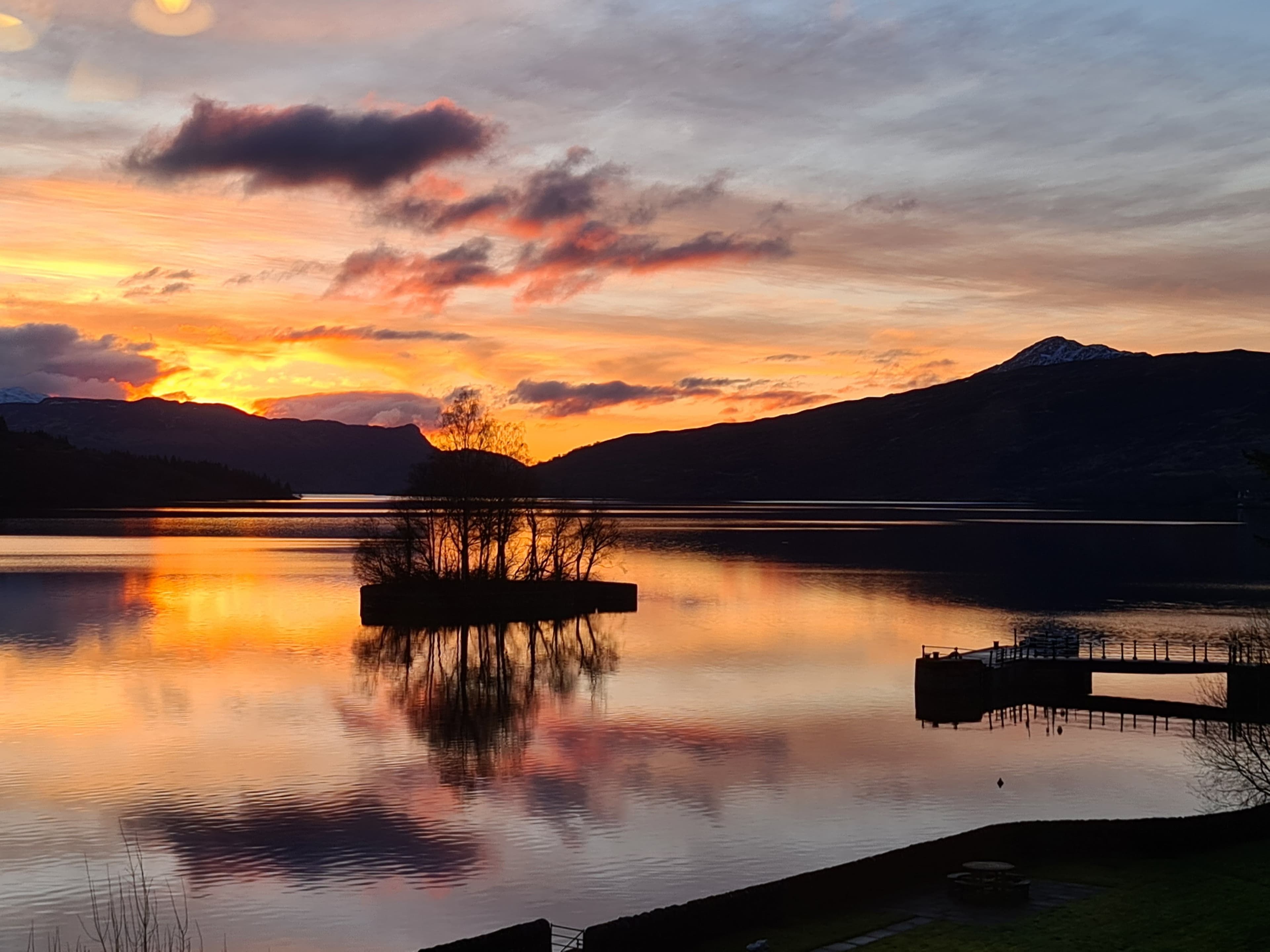 Sunrise Loch Katrine from main bedroom.jpg